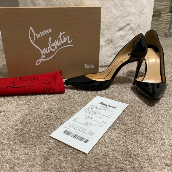 Christian Louboutin Shoes - Christian Louboutin 100mm Iriza Black Patent Pump